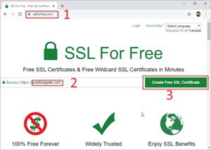 How to get a Free SSL Certificate?