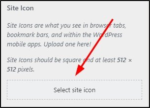 Set Site Icon On Wordpress