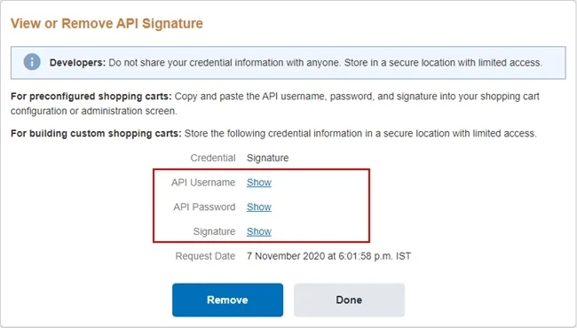 Get Paypal Live Api Credentials(Username, Password, And Signature)