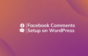 Read More About The Article Setup Facebook Comments On Wordpress Without Plugin