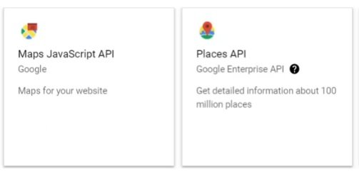 Enable Maps Javascript Api And Places Api