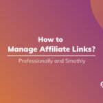 How To Manage Affiliate Links Professionally